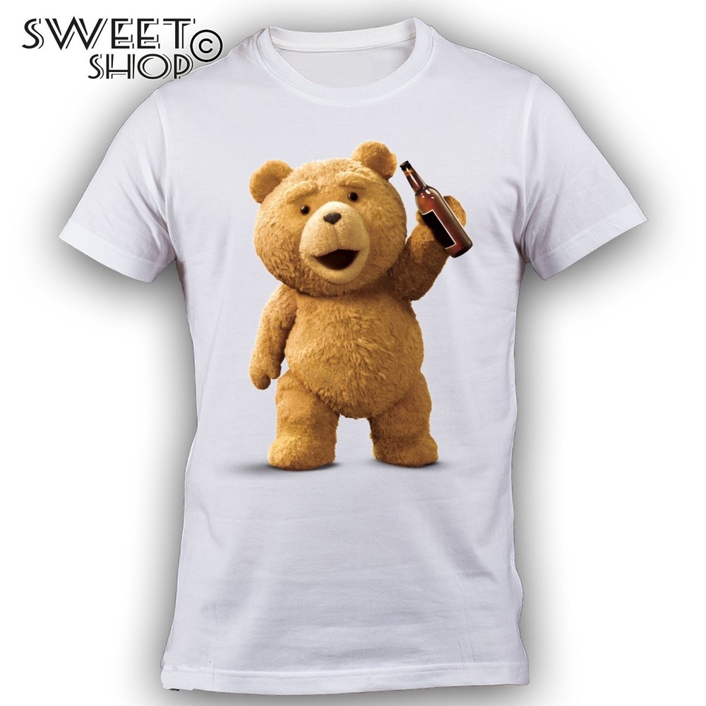 TED BEAR BEER men’s t-shirt t-shirt gift idea fashion fashion