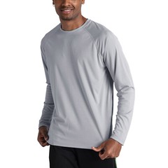 Mens Anti-UV Skin Protection T-shirt Sun Block Workout Hiking Fishing Shirt Tops