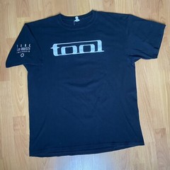Tool Men’s Tool Los Angeles, California Spell Out Logo Band T-Shirt Size XL