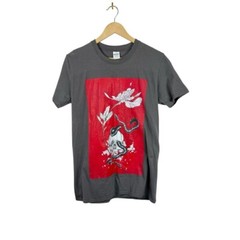 Deathwish Zac Scheinbaum & Stace Forand Still Life Men’s Tee in Grey/Red Size M