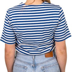 Genuine RUSSIAN PARA Blue Striped T-Shirt Short Sleeve PARATROOPER Top Tee Shirt