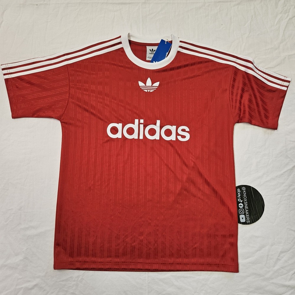 Adidas Originals Adicolor Trefoil Poly Better Scarlet Red IM9458 Men’s Size XL