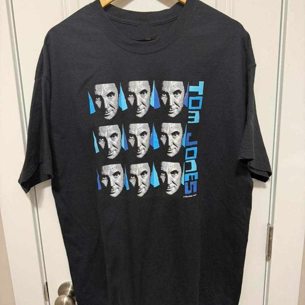 Tom Jones collection on stage black Unisex Shirt s-5XL LO692