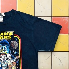 Vintage Y2K Ripley’s Bizarre Wars Graphic Tee M Sci-Fi Parody Star Movie Shirt