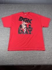 DGK Shirt Mens 2XL Red All Day Graphic Tee Skater Streetwear Urban Skate