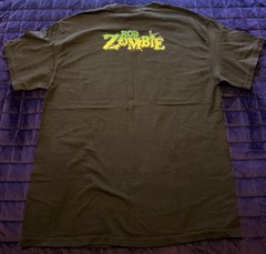 Vintage 2004 Rob Zombie T Shirt Size Large White Zombie Demonoid Tennessee River