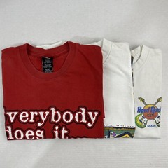 Wholesale Lot of 30 Modern/Vintage Mix Short Sleeve Tee Shirts (Sizes In Desc)