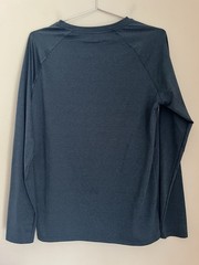 Quince Performance Long Sleeve Tee Shirt Men’s Sz S Green Recycled Poly Athletic