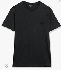 Goodthreads Men’s Slim Fit Short Sleeve Black Crew Neck XXL – NWT “A”