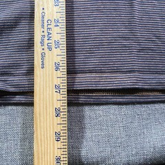 BYLT Premium Crew Colorblock Striped Long Sleeve Shirt Men Size Medium Stretch