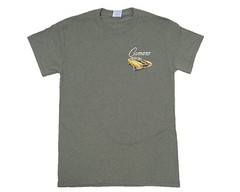 Chevy Camaro Vintage Script Automobile Car Tee GM Chevrolet