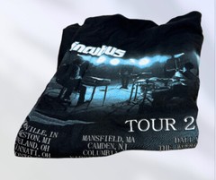 2011 INCUBUS CONCERT T SHIRT BLACK BLUE IF NOT NOW WHEN TOUR BAND TEE MENS L