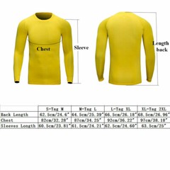 Men’s Winte Warmer Long Sleeve Moisture Wicking T-Shirt Gym Tight Shirt Liner US