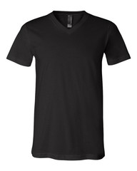 BELLA + CANVAS – Unisex Soft Jersey V-Neck Plain Short Sleeve T-Shirt Tee – 3005