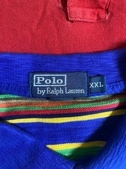 Lot 6 Piece Mens Polos XXL Multicolor