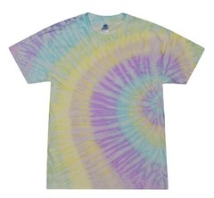 Unique Styles Tie Dye T-Shirts, Kids & Adults Short Sleeve Cotton Colortone