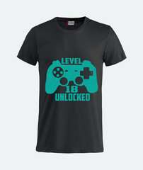 Gamer Pause Game Start Real Life T-Shirt Men Women Gaming Shirt Unisex