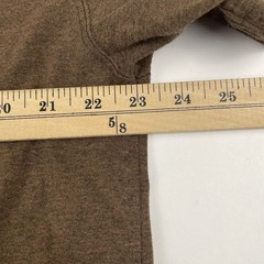 Dickies Pocket T-Shirt Men’s XL Short Sleeve Cotton Blend Crew Neck Brown Work
