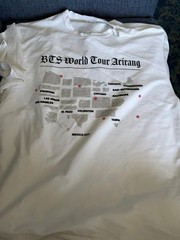 BTS World Tour Arirang Pop Concert shirt