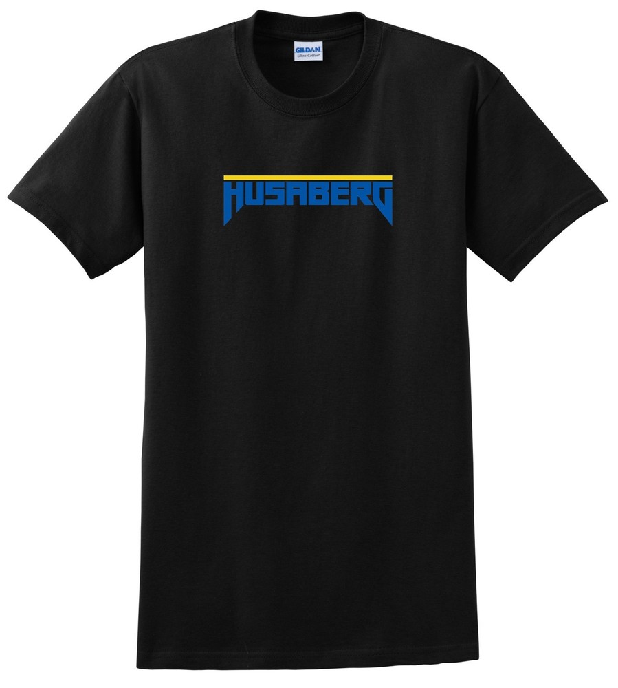 HUSABERG T SHIRT BLACK MOTORCYCLE ENDURO MX SUPER MOTO MC