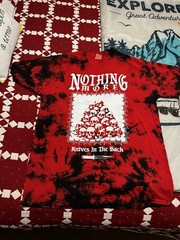 Nothing More Carnal Tour Tie-Dye T-Shirt L Knives In The Back Metalcore 2025