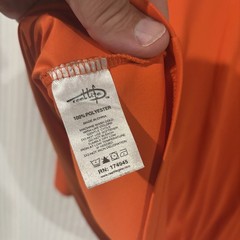 Reel Life Shirt Mens XL Orange Fish Ocean Outdoor Tee Surf Pullover Top JJ-5