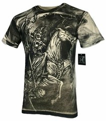 Xtreme Couture Affliction Men’s T-Shirt DARK HORSE Skull Tattoo Biker S-5XL