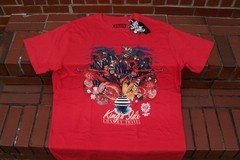*NEW* Akoo YACHT KINGS ISLE SHOW GIRLS MONEY Cayenne Red Men’s T-Shirt XL/XLarge