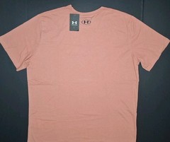 1326799-696 Mens’ (2XL) UA Sportstyle Left Chest T-Shirt, Canyon Pink/Black
