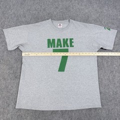 AAA Vintage Y2K Make 7 Up Yours Commercial Promo T-Shirt Fits Men’s Size XL Gray
