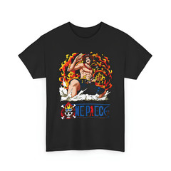 Fire Fist Ace One Piece T-Shirt | Anime Pirate Skull Logo Tee