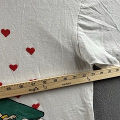 Vintage Betty Boop Shirt Mens XL White Single Stitch 90s Boxy Fit AOP Hearts