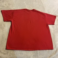 Vintage Tennessee River Shirt Men XL Red 90s Streetwear Workout USA Flag Gym Tee