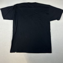 Vintage Pluma Blank Black Y2K T Shirt Plain Simple Basic Tee 2000s 90s Medium