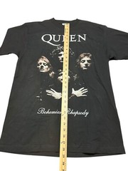 Vintage Queen Bohemian Rhapsody Graphic T Shirt Men’s Large Black Suna Honduras