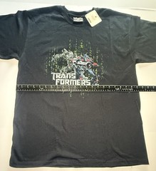 Steve & Barry’s 2007 Transformers The Movie Graphic T-Shirt Film Large, With Tag