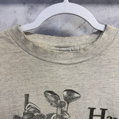 Vintage 90s Tultex Golf Shirt XL Grey Have You Hugged Your Clubs Today Tee