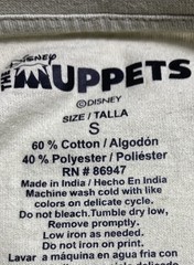 Disney The Muppets KERMIT THE FROG “Country Roots” Banjo T-Shirt Unisex Small