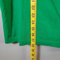 Guinness T-Shirt Tee Mens XL Green Solid Graphic Short Sleeve 100% Cotton