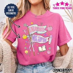 Personalized Kindergarten Shirt Custom Kindergarten Teacher Name Team Shirt