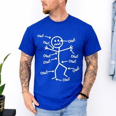 Ow Ow Ow Ow Ow Ow Ow Character T-Shirt