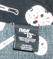 Friday The 13th Camp Crystal Lake 3XL Button-Up Short Sleeve Shirt – Official