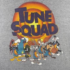 Tune Squad Shirt Mens Large Looney Tunes Space Jam Basketball Taz Bugs Bunny Tee
