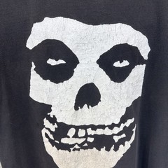 Vintage The Misfits 2001 Skull Horror Punk Rock Band Black M Graphic T-Shirt Tee
