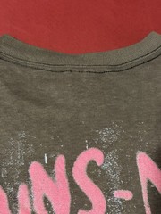 RARE Guns N Roses Banned Tour shirt “WAS HERE” small black vintage – GNR Rock