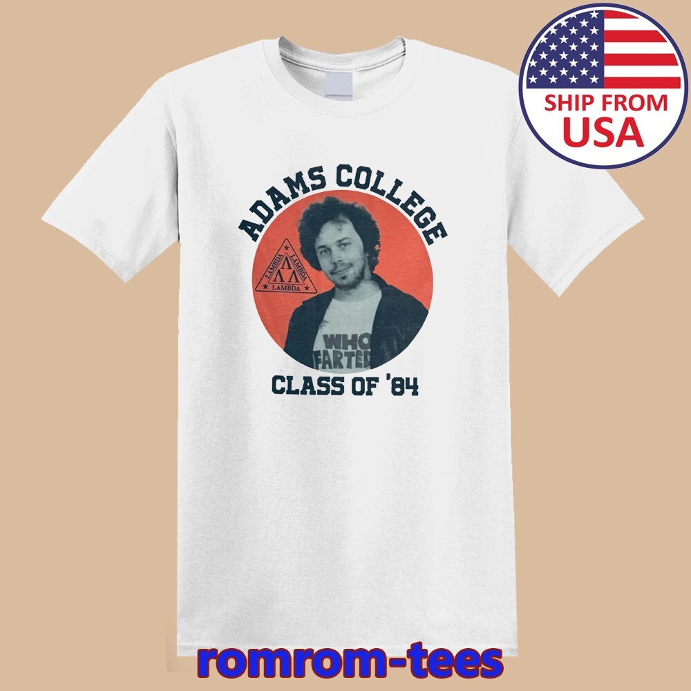 Booger Revenge of The Nerds Adams College White Size S-5XL