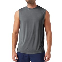 3 Pack Men Quick Dry Sleeveless Muscle Shirts Gym Summer Fitness Workout Running