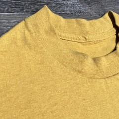 Vintage Levi’s Button Your Fly Shirt Mens Medium Yellow 501 1991 90s Graphic Tee