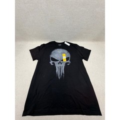 Marvel Punisher Skull Graphic T-Shirt Mens Large Black New NWT C-Life Group