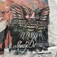 Vtg Dipset Diplomats T Shirt Sz 4XL Camron Jim Jones Juelz Music Rap Tee Y2K 00s